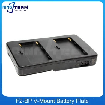 F2-OP NP-F Batérie V-Mount Batéria Converter Adaptér Doska Fit NP-F970 F750 F550 pre Canon 5D2 DSLR Fotoaparát, LED Svetlo, Monitor Obrázok
