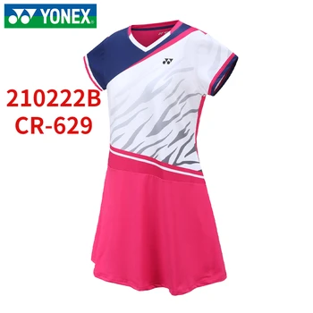 yonex šport Jersey športové oblečenie, športové oblečenie, bedminton šaty 2023 pre ženy, tenis, Fitness Pol Sukne dlhé Obrázok